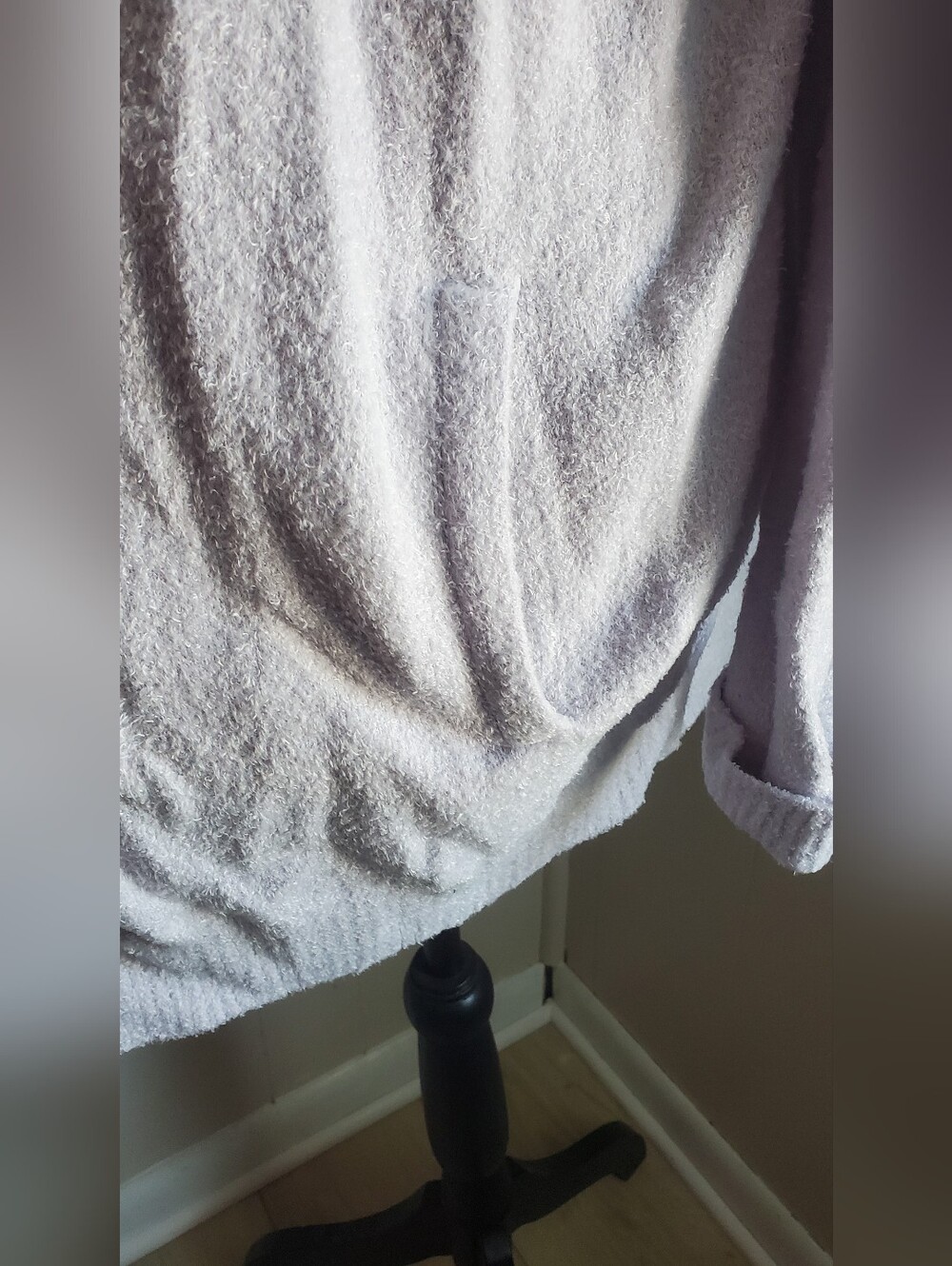 Nwt BAREFOOT DREAMS Cozychic Lite Coastline Cardigan With Pockets Size Med. - Picture 9 of 10